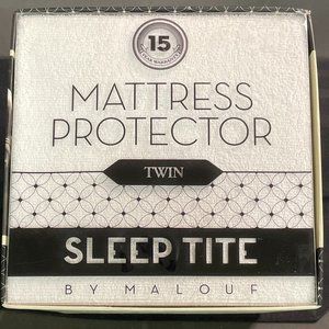 Malouf Waterproof Mattress Protector Fitted Deep Pockets Protector Hypoaller NIB